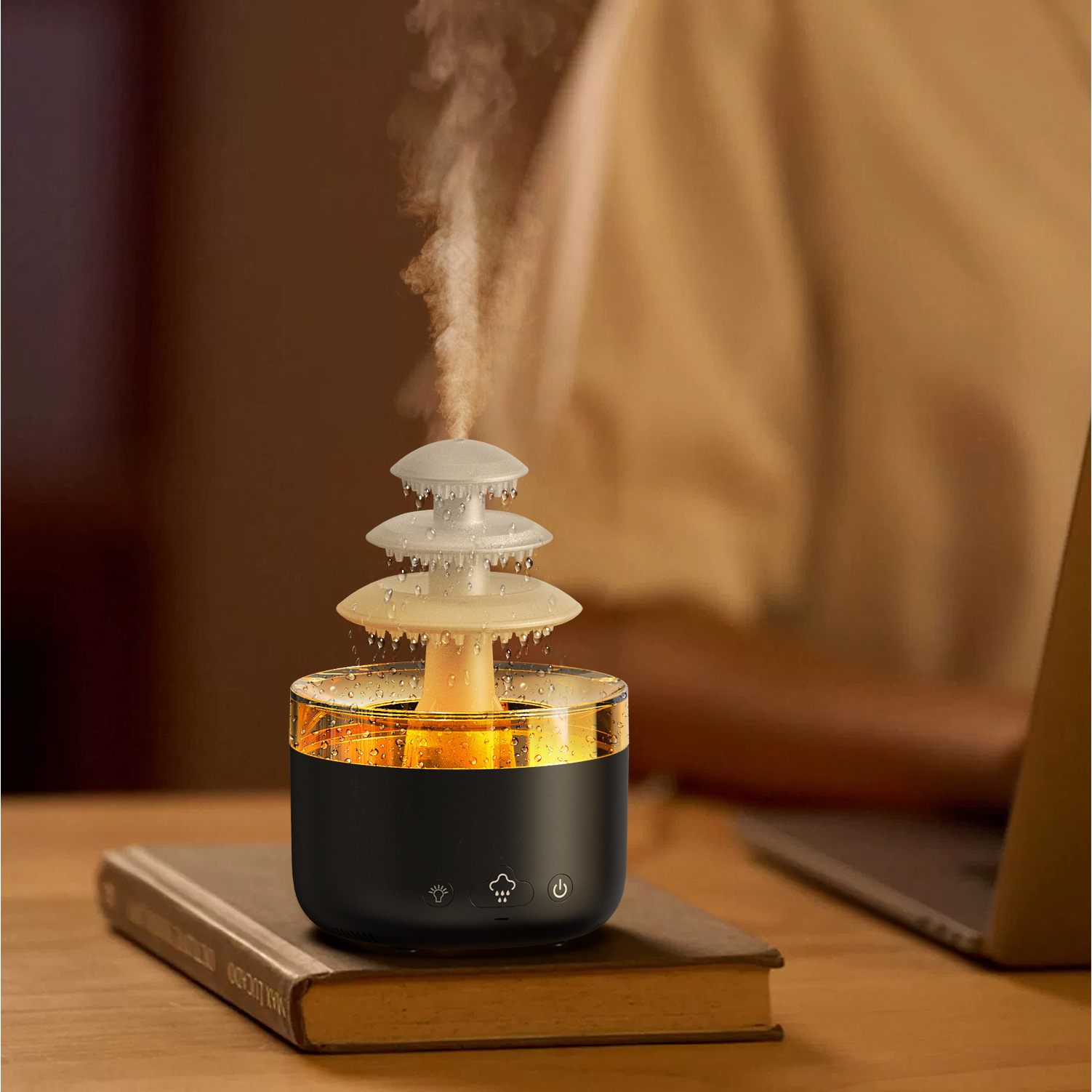 7-Color Rain Light Humidifier - Image 2