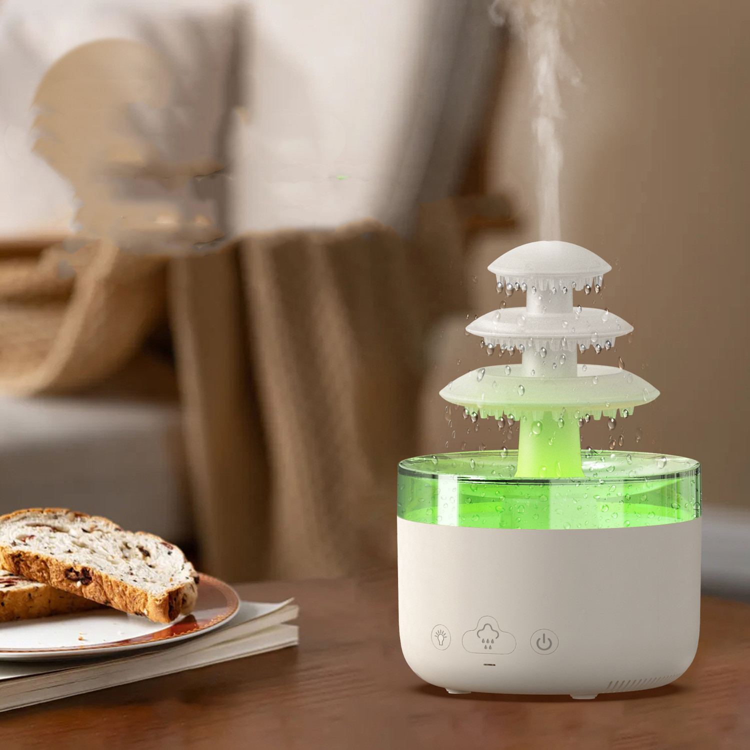7-Color Rain Light Humidifier - Image 3